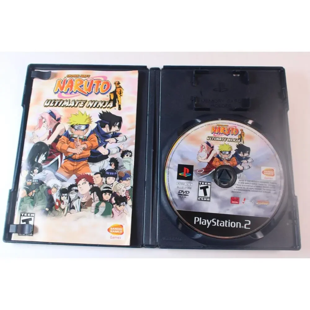 Naruto: Ultimate Ninja (Sony PlayStation 2, 2006, PS2) Complete, Authentic